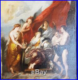 Rubens Pierre Paul D'apres Naissance De Louis XIII A Fontainebleau