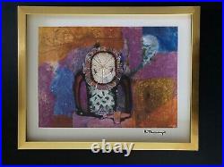 Rufino Tamayo 1983 Beau Signée+Coloré Imprimé+Édition Limitée+Encadrées Rufino Tamayo 1983 Beau Signée+Coloré Imprimé+Édition Limitée+Encadrées