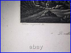 SOUVENIR DE LA SUISSE Zurich Rudolf Dikenmann 50 aquatinte edition orignale 1850