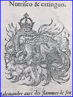 Salamandre 1557 François 1er Amphibien Herpétologie Charles dAngoulême Monnaie