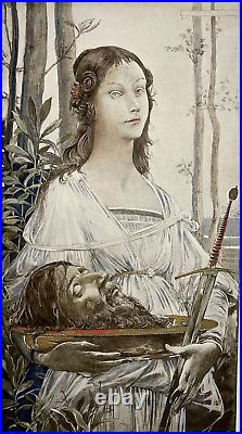 Salome LUC OLIVIER MERSON Estampe Moderne LITHOGRAPHIE 1897