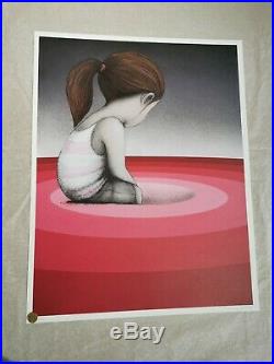 Seth Rouge Vortex lithograph print (NOT invader, Banksy, kaws, insect)
