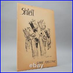 Shtetl Portfolio M. 9 Beigelegten Imprimer De Simon Karczmar Um 1950 P. Abi