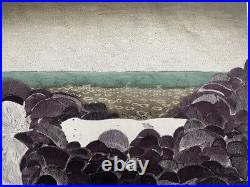 Sophie sur la plage Michel Mathonnat Lithographie signée numérotée