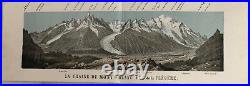 Souvenir De La Suisse Et Des Alpes Chaine Du Mont Blanc Vue De La Flegere 1863