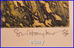 Stanley William HAYTER. CONFLUENCE. Gravure datée 1964. Tirage à 50 expl