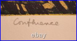 Stanley William HAYTER. CONFLUENCE. Gravure datée 1964. Tirage à 50 expl