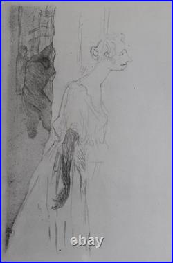 TOULOUSE LAUTREC La vie en scène, LITHOGRAPHIE signée, 1950 TOULOUSE LAUTREC La vie en scène, LITHOGRAPHIE signée, 1950