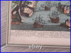 TURQUIE DETROIT DES DARDANELLES GRAVURE 18° SIECLE PAR AVELINE originale