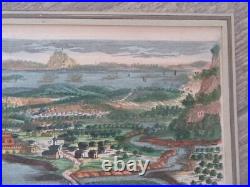 TURQUIE DETROIT DES DARDANELLES GRAVURE 18° SIECLE PAR AVELINE originale