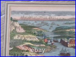TURQUIE DETROIT DES DARDANELLES GRAVURE 18° SIECLE PAR AVELINE originale