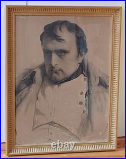 Tableau Portrait Napoleon Bonaparte Ier Empire, Lithographie