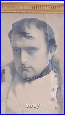 Tableau Portrait Napoleon Bonaparte Ier Empire, Lithographie