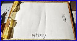 Tableau Robert Hainard 1906-99 Martin Pêcheur 1958 Reproduction Lithographique