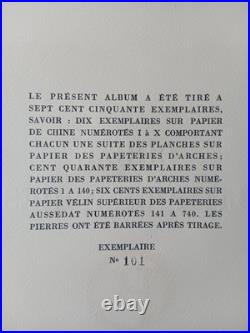 Toulouse-Lautrec Dix sur Douze lithographies Paris Librairie Gründ 1948
