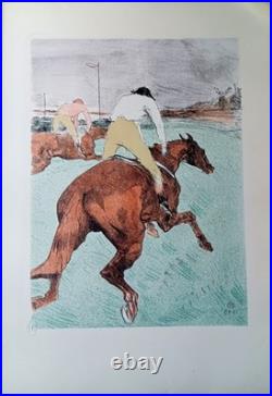 Toulouse-Lautrec Dix sur Douze lithographies Paris Librairie Gründ 1948