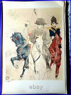 Toulouse-Lautrec Dix sur Douze lithographies Paris Librairie Gründ 1948