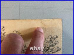Très Belle Gravure Arbre Feuillage Feuille A Identiter Art Ancien Lithographie