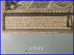 Très Belle Gravure BOSSE Abraham 1645 Eau Forte XVIIe Cérémonie Observée An art