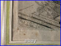 Très Belle Gravure Joseph Hecht Aigle Royal Art Animal Oiseau Rare 1928 Ancien