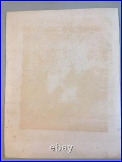 Très Belle Gravure Lithographie 19ème par REGNIER BETTANIER MORLON Av La Lettre