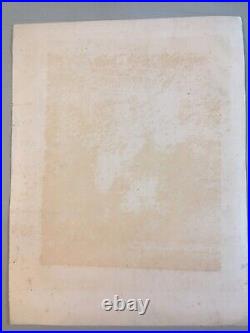 Très Belle Gravure Lithographie 19ème par REGNIER BETTANIER MORLON Av La Lettre