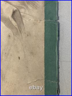 Très Belle Gravure lithographie Sur Papier carton imp delarue paris vierge art