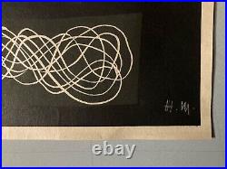 Très Belle Lithographie Henri Matisse 1950 Femme Art Fauvisme Gravure Ancien