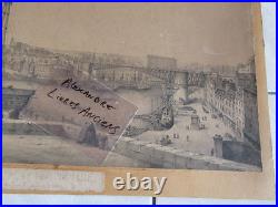 Tres Grande Gravure Port Militaire De Brest 1830 Lithographie Bagnes Prisonniers Tres Grande Gravure Port Militaire De Brest 1830 Lithographie Bagnes Prisonniers