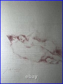Tres Jolie & Rare Esquisse /dessin Xviii° D'apres Antoine Callet (1741-1823)