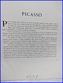 Très rare livre sur picasso 1939 CUBISM