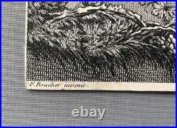 Triomphe de Priape, gravure d'après Boucher, gravure ancienne, XVIIIe