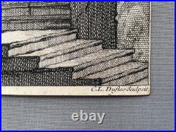 Triomphe de Priape, gravure d'après Boucher, gravure ancienne, XVIIIe