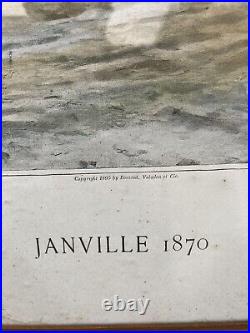 Typogravure Janville 1870