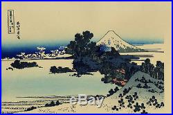 UWEstampe japonaise Hokusai 36 Vues du Mont Fuji 16 A168 C08