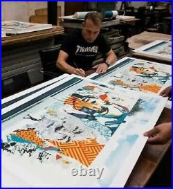 VHILS x SHEPARD FAIREY (OBEY) American Dreamers Signed Numbered/450 SOLD OUT