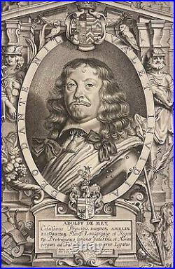 Van Adolff de Mey gravé par Pieter de Jode (II) d'après Anselm van Hulle 1649