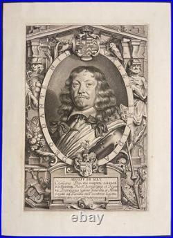Van Adolff de Mey gravé par Pieter de Jode (II) d'après Anselm van Hulle 1649