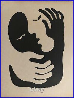 Vasarely Lithographie Double Face 1940