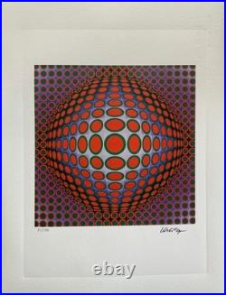 Victor Vasarely (After)- Sans titre