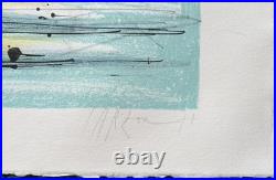 Ville envahie Jean Carzou Lithographie signée numérotée 1971
