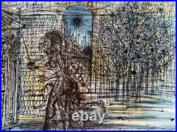 Ville envahie Jean Carzou Lithographie signée numérotée 1971