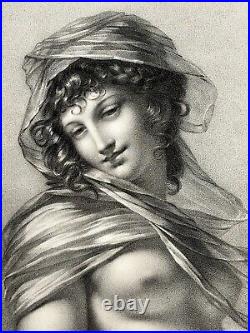 Volupte LITHOGRAPHIE Prud'hon AUBRY LECOMPTE Erotique CURIOSA Prud hon 1827