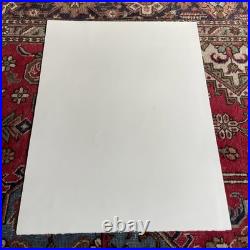 XAVIER DE PORET Lithographie Originale Cerf Biche Faon Provenance Lucien CLERGUE