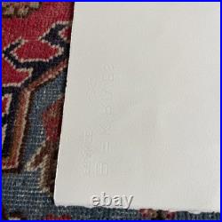 XAVIER DE PORET Lithographie Originale Cerf Biche Faon Provenance Lucien CLERGUE