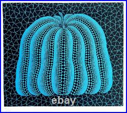 Yayoi Kusama Citrouille Lithographie Mori Museum COA Original Numéroté à